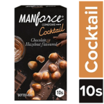manforce condoms 9 mins manforce condoms cocktail dotted rings condoms, hazelnut & chocolate flavoured, 10 pcs