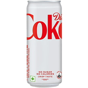 coca cola diet coke soft drink, 300 ml can