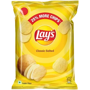lay's classic salted potato chips (48g)