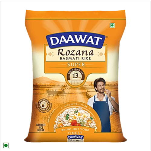 daawat rozana super basmati rice, 1 kg