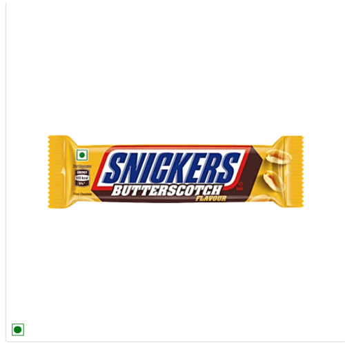 snickers butterscotch flavoured chocolate bar, 40 g