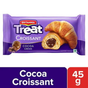 britannia treat cocoa creme croissant 45 g (pack)