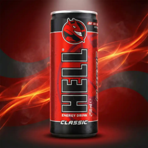 hell energy drink | classic | canned beverage (250 ml)