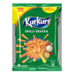 kurkure red chilli chataka chips | tangy & crunchy