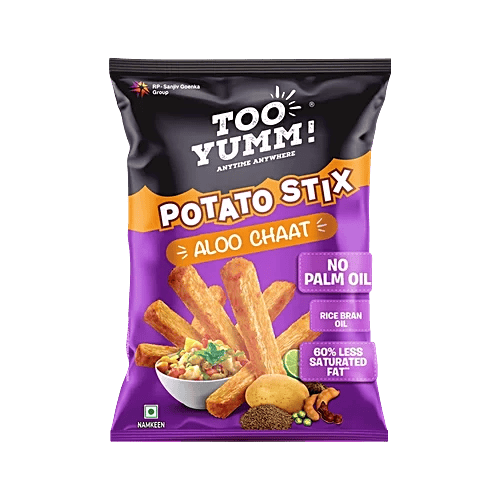 too yumm! aloo chaat potato stix, 70 g