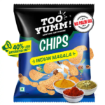 too yumm! indian masala potato chips | tasty spicy crisps | no palm oil snacks