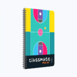 classmate pulse spiral notebook size (24 x 18 cm), 302 pages, unruled assorted