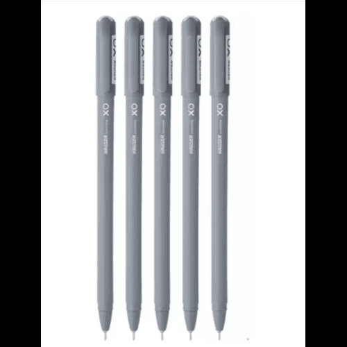 hauser xo ball pen black pack of 5