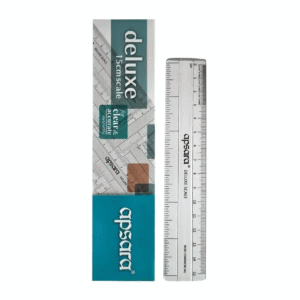 apsara deluxe transparent scale | 15 cm (3 pcs)