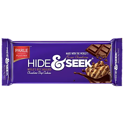parle platina hide & seek chocolate chip cookies 100g